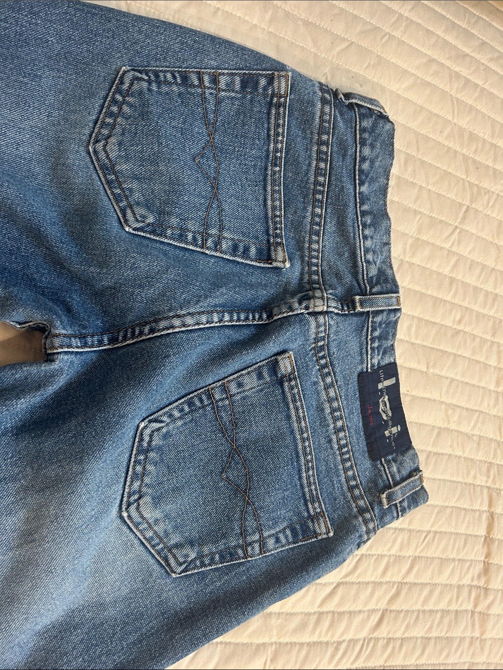 Lei Y2k Bootcut/Flare Medium Wash Denim. Size 7 Juniors Euc — image 8 of 8